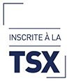 Inscrite à la TSX